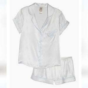 Bride Satin Short Bridal Pyjamas/Lounge Wear Short Size S from In Bloom